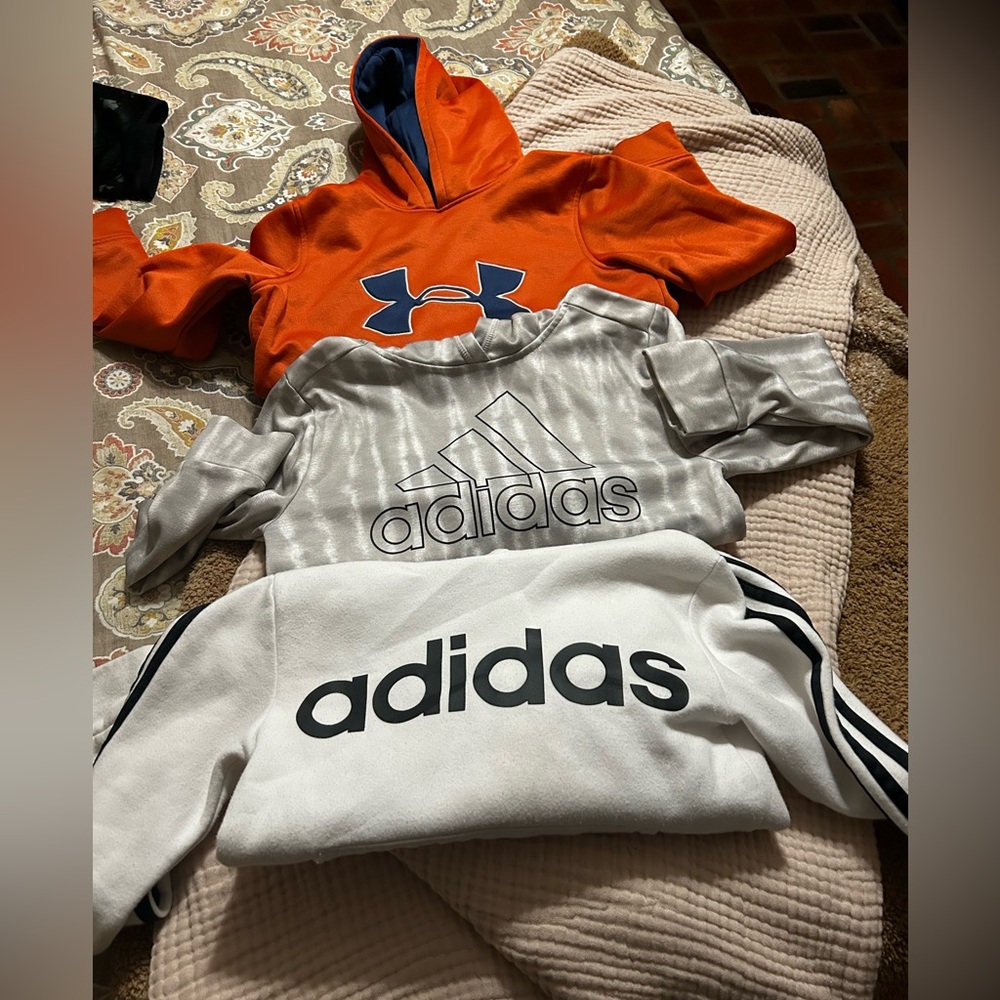 Boys under armour hoodie bundle